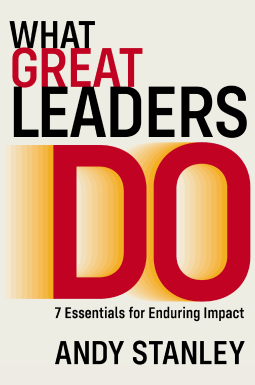 book cover for What Great Leaders Do