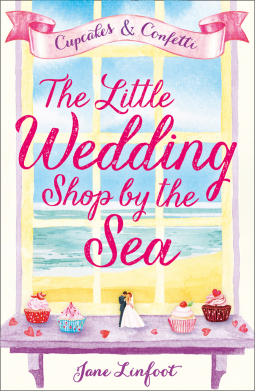 book cover for The Little Wedding Shop by the Sea