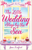 book cover for The Little Wedding Shop by the Sea
