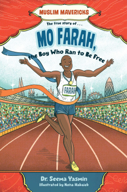 book cover for Mo Farah, the Boy Who Ran to Be Free