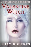 book cover for Valentine Witch