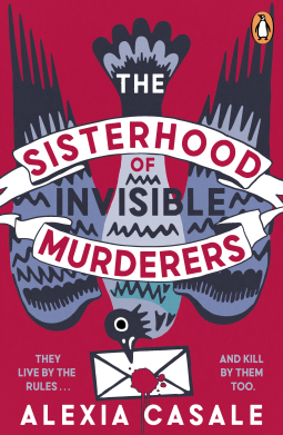 book cover for The Sisterhood of Invisible Murderers