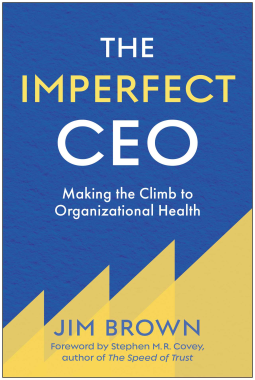 book cover for The Imperfect CEO