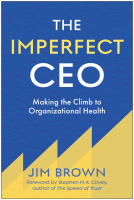 book cover for The Imperfect CEO