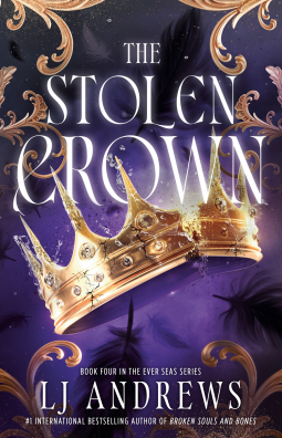 book cover for The Stolen Crown