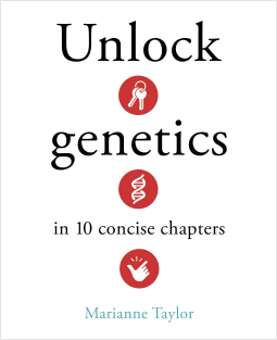 book cover for Unlock Genetics in 10 Concise Chapters