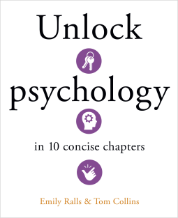 book cover for Unlock Psychology in 10 Concise Chapters