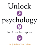 book cover for Unlock Psychology in 10 Concise Chapters