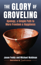 book cover for The Glory of Groveling