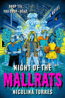 book cover for Night of the Mallrats
