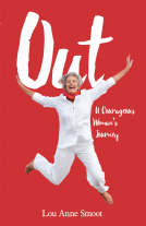 book cover for Out - A Courageous Woman's Journey