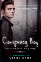 book cover for Conspiracy Boy