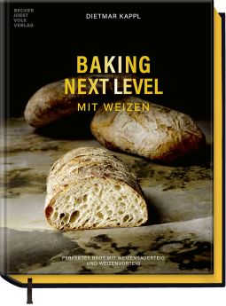 Buchcover für Baking Next Level mit Weizen
