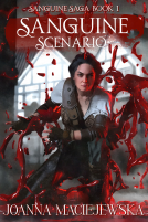 book cover for Sanguine Scenario