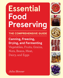 book cover for Essential Food Preserving