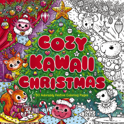 book cover for Cozy Kawaii Christmas
