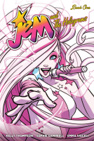 book cover for Jem and the Holograms Book One