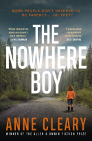 book cover for The Nowhere Boy