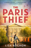 book cover for The Paris Thief