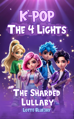 book cover for K-Pop - The Four Lights and The Sharded Lullaby
