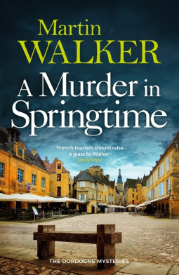 book cover for A Murder in Springtime