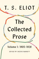 book cover for The Collected Prose, Volume 1: 1905–1928