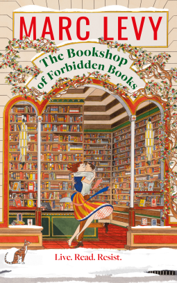 book cover for The Bookshop of Forbidden Books