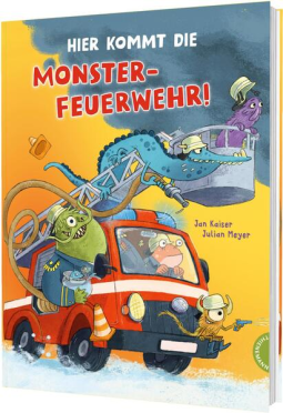 Buchcover für Hier kommt die Monster-Feuerwehr!