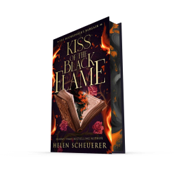 book cover for Kiss of the Black Flame