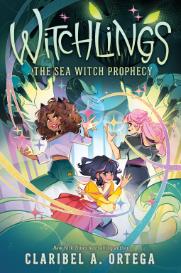 book cover for The Sea Witch Prophecy (Witchlings #5)