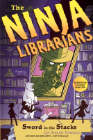 book cover for The Ninja Librarians: Sword in the Stacks