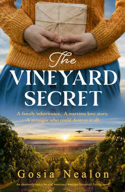 book cover for The Vineyard Secret