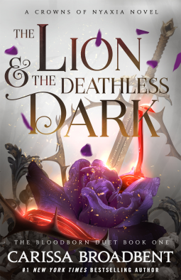book cover for The Lion and the Deathless Dark