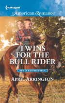 book cover for Twins for the Bull Rider