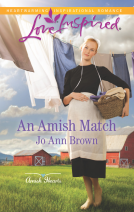 book cover for An Amish Match