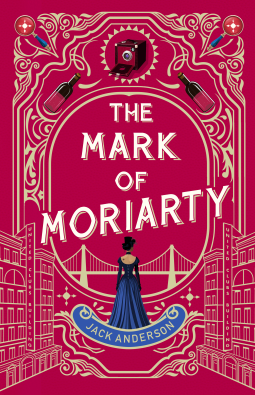 book cover for The Mark of Moriarty