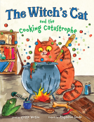 book cover for The Witch's Cat and the Cooking Catastrophe