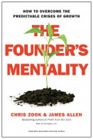 book cover for The Founder's Mentality