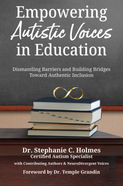 book cover for Empowering Autistic Voices in Education