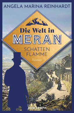 Buchcover für Die Welt in Meran - Schattenflamme