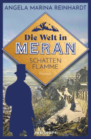 Buchcover für Die Welt in Meran - Schattenflamme