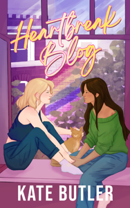 book cover for Heartbreak Blog