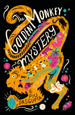 book cover for The Golden Monkey Mystery