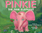 book cover for Pinkie the Pink Elephant