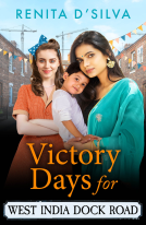 book cover for Victory Days for West India Dock Road