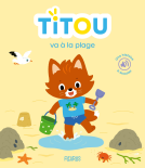 Couverture du livre pour Titou va à la plage