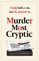 book cover for Murder Most Cryptic