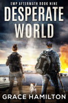 book cover for Desperate World