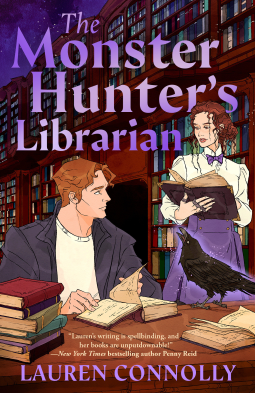 book cover for The Monster Hunter's Librarian