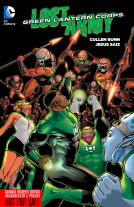 book cover for  Green Lantern Corps: Lost Army